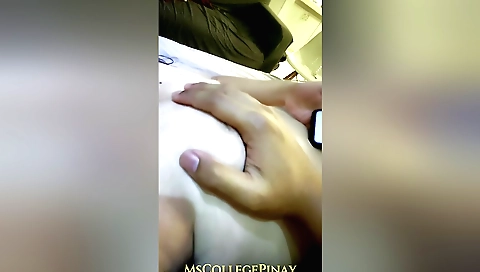 Curvy teen showing off her nice curves in this short video