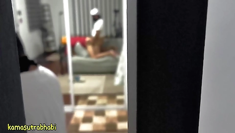 Indian teen amateur has great sex with a muslim couple