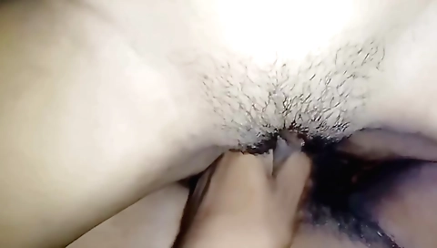 Horny Girl S Tight Hairy Pussy Fucked Hard Missionary