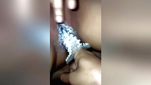 Girl with a hot body gets wet and her mouth is opened
