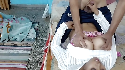 Indian girl with big tits and booty in first video