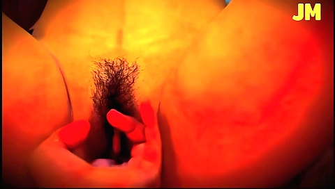 Indian girl with a hairy pussy seduces her boyfriend