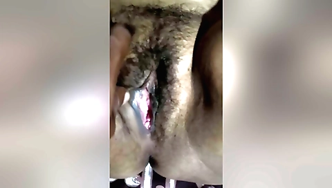 Indian girl in lingerie on all fours riding a cock