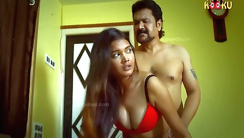 Indian step aunt shows us how she handles her big boobs