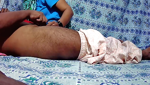 Indian girl does blowjob and gets an assfucking from her lover