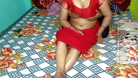 Indian girl in bikini with a shaved pussy enjoying sex
