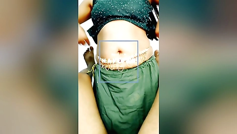 Indian brunette fucked in a funny way and gets banged