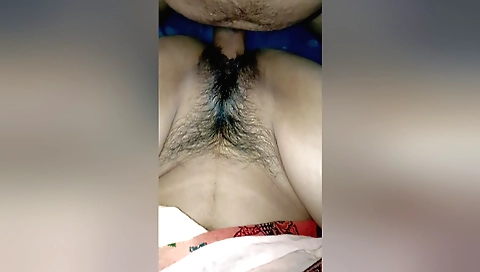 Busty amateur gets her pussy penetrated by a finger