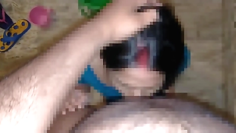 Indian teen with a hairy pussy gets fucked in a pov