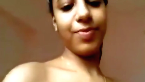 Hairy brunette in a blonde video showing her natural beauty