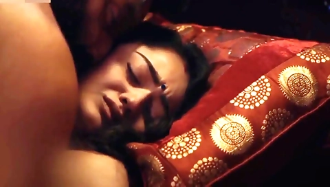 Busty Indian brunette gets fucked in the webcam video