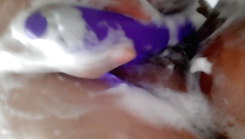 sexy chick shows her wet vagina to us in solo porn
