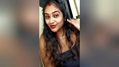 Sexy solo video for a brunette with the most beautiful face