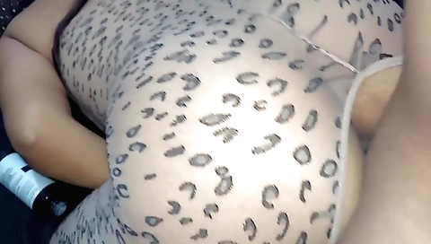 Indian brunette gets fucked in her big ass in the bedroom