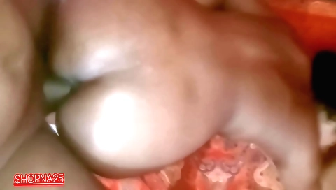 Amateur brunette 18+ loves fucking with a big black cock