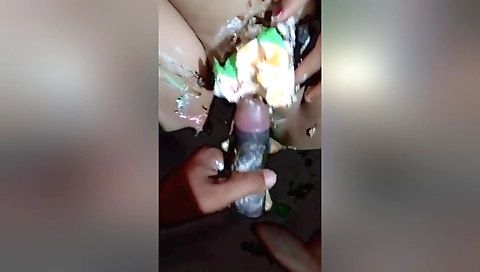 Indian girlfriend gives a birthday party for her stepmom