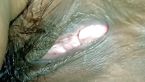 Indian girl got her hairy pussy fucked by a good friend