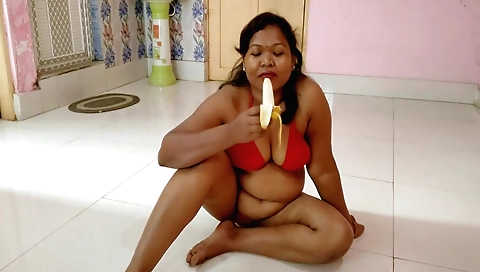 Indian housewife in her sexy home is showing off her body