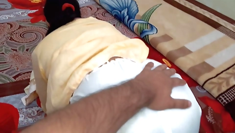 Indian teen creampie after her big dick is in the mouth