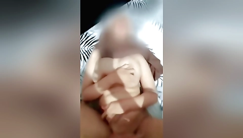 Busty woman in a sexy bikini gets fucked in her tight pussy