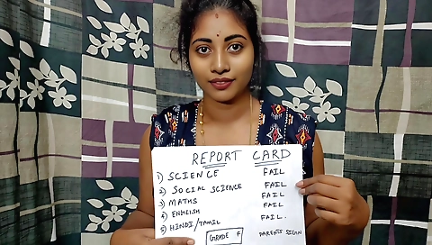 Indian brunette stepdaughter scoring points in porn vid