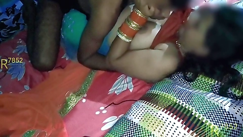 Indian bhabhi girl is making a homemade webcam video