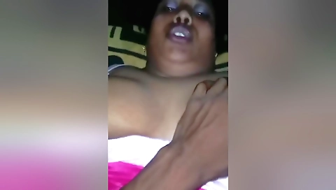 Indian babe in a tight little outfit wants to be a good porn star