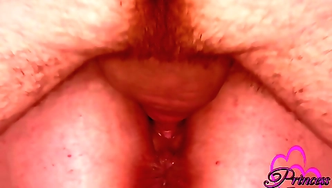 Amateur big-boobed ass fucked hard and deep in close up
