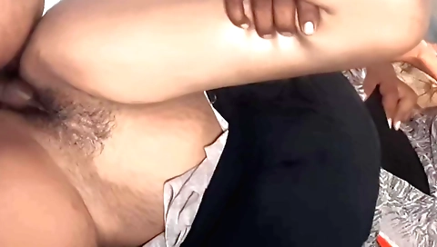 Indian brunette in a dress gets fucked in hot mood