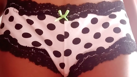Indian girl shows her face and her back in the bedroom