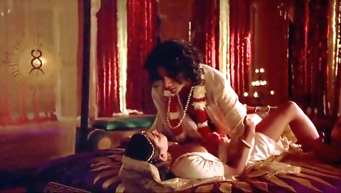 Two indian chicks showing off naked and having sex