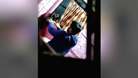 Indian brunette girlfriend gets fucked on hidden cam