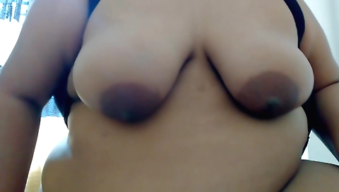 I watch my husband's hot cock ride in his bed with me