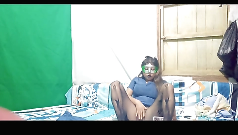Solo female nurse and doctor in webcam sex therapy