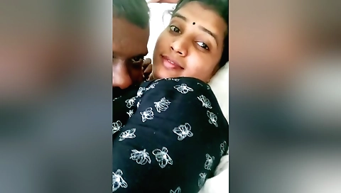 Indian wife gives me a blowjob and gets my cock in her throat