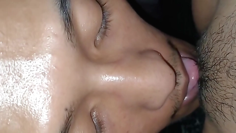 Indian girl sucks a cock and gets her pussy licked