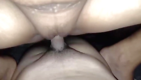 Indian brunette pussy fucked with a vibrator and vibrator
