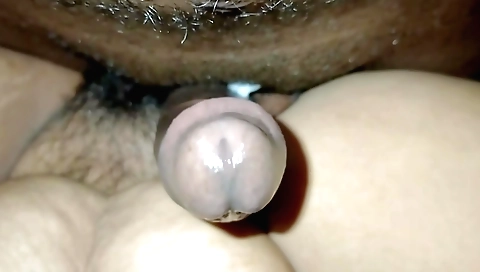 Indian babe with a fat booty giving an intimate fuck to a man
