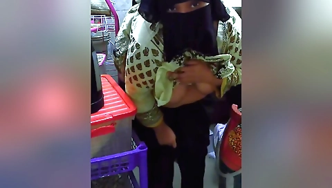 Big ass indian girl gets fucked in the kitchen by her neighbor