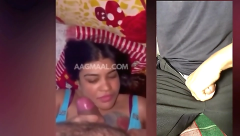 Indian brunette getting fucked in a tattooed pussy video