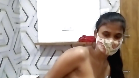 Big boobed brunette fucks her husband in hardcore pov