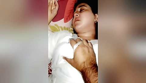 Indian wife fucks her husband and gets fucked from behind